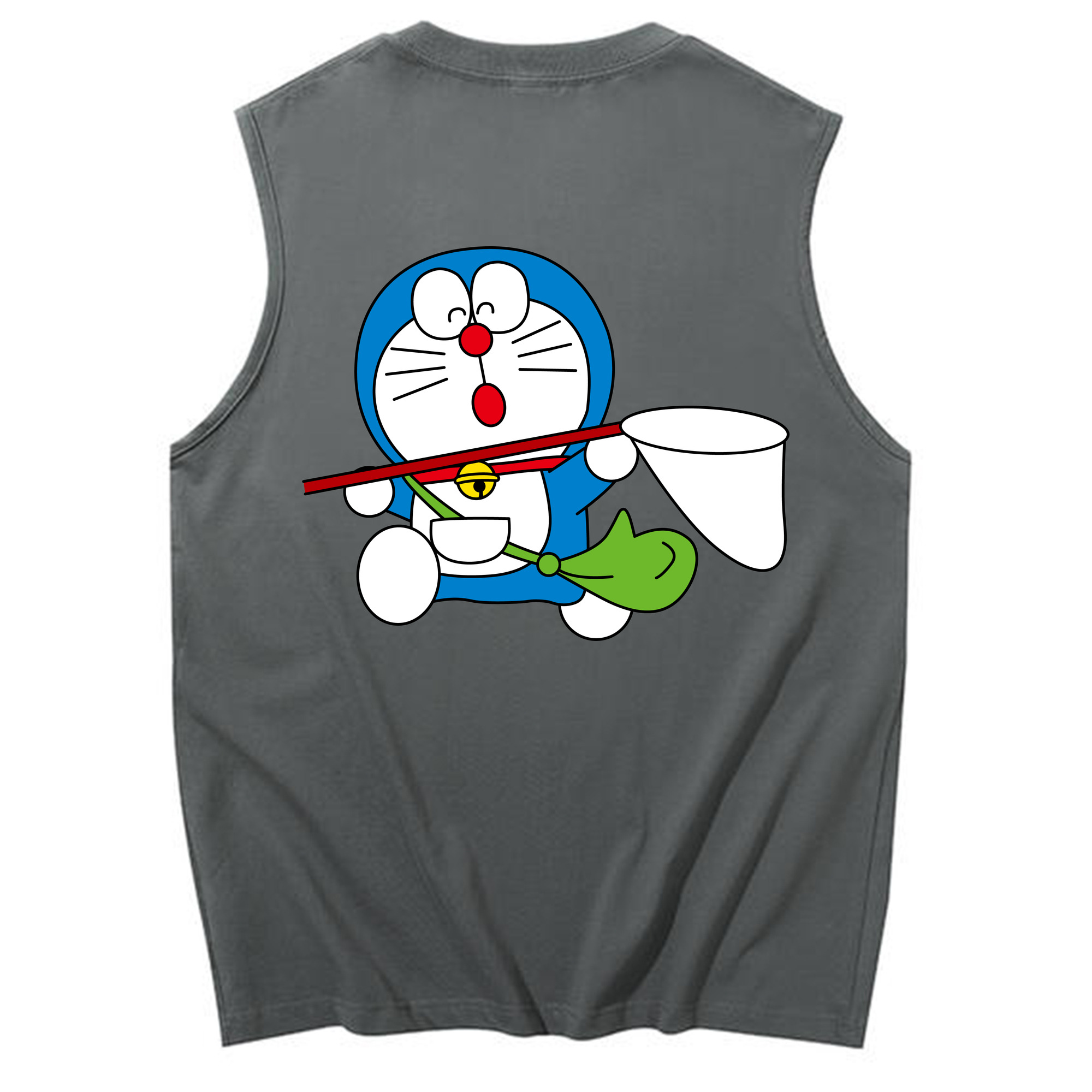 （画像用） ドラえもん Doraemon コットン100％タンクトップ（背面プリント）